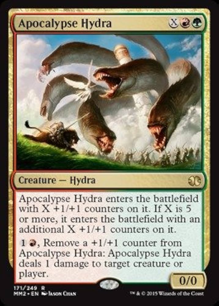 Amazon.com: Magic The Gathering - Apocalypse Hydra (171/249